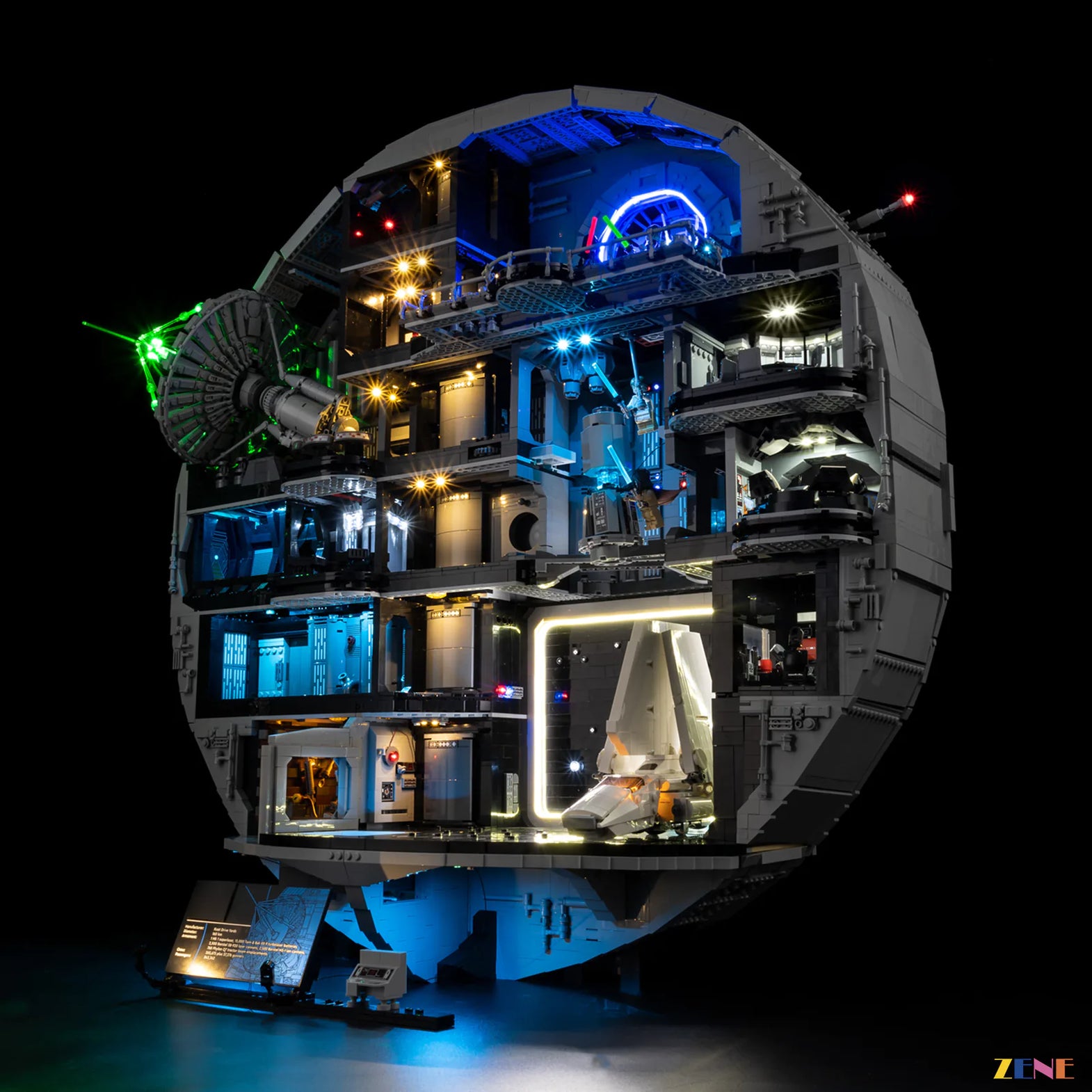 Saltum Death Star Light Kit for #75419